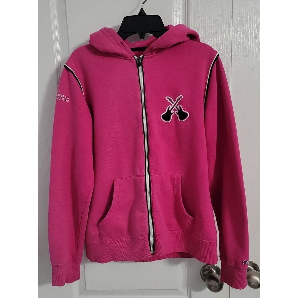 Champion,‎ Rock & Roll Hall of Fame & Museum, Zip front, Hoodie size Small